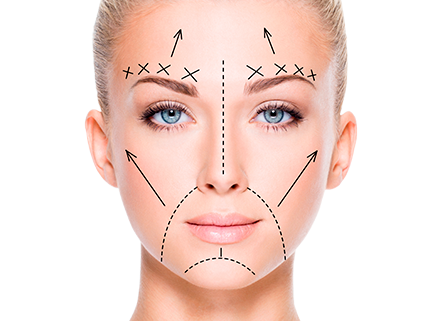 Контурная пластика скул