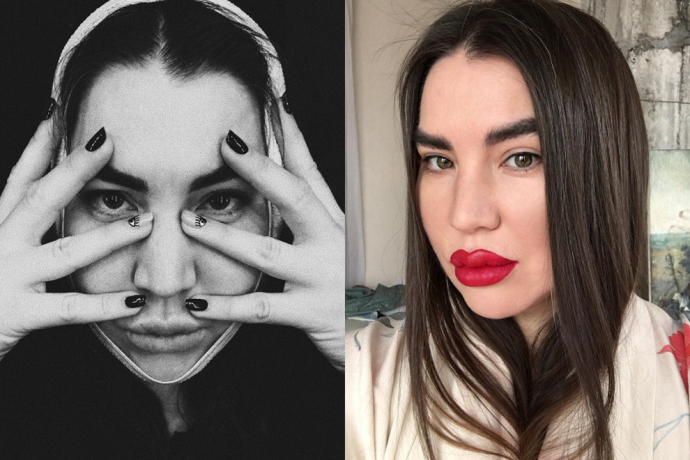 Рада Русских до и после пластики