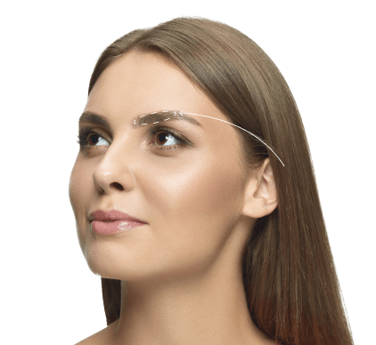 Трансплантация в зону бровей