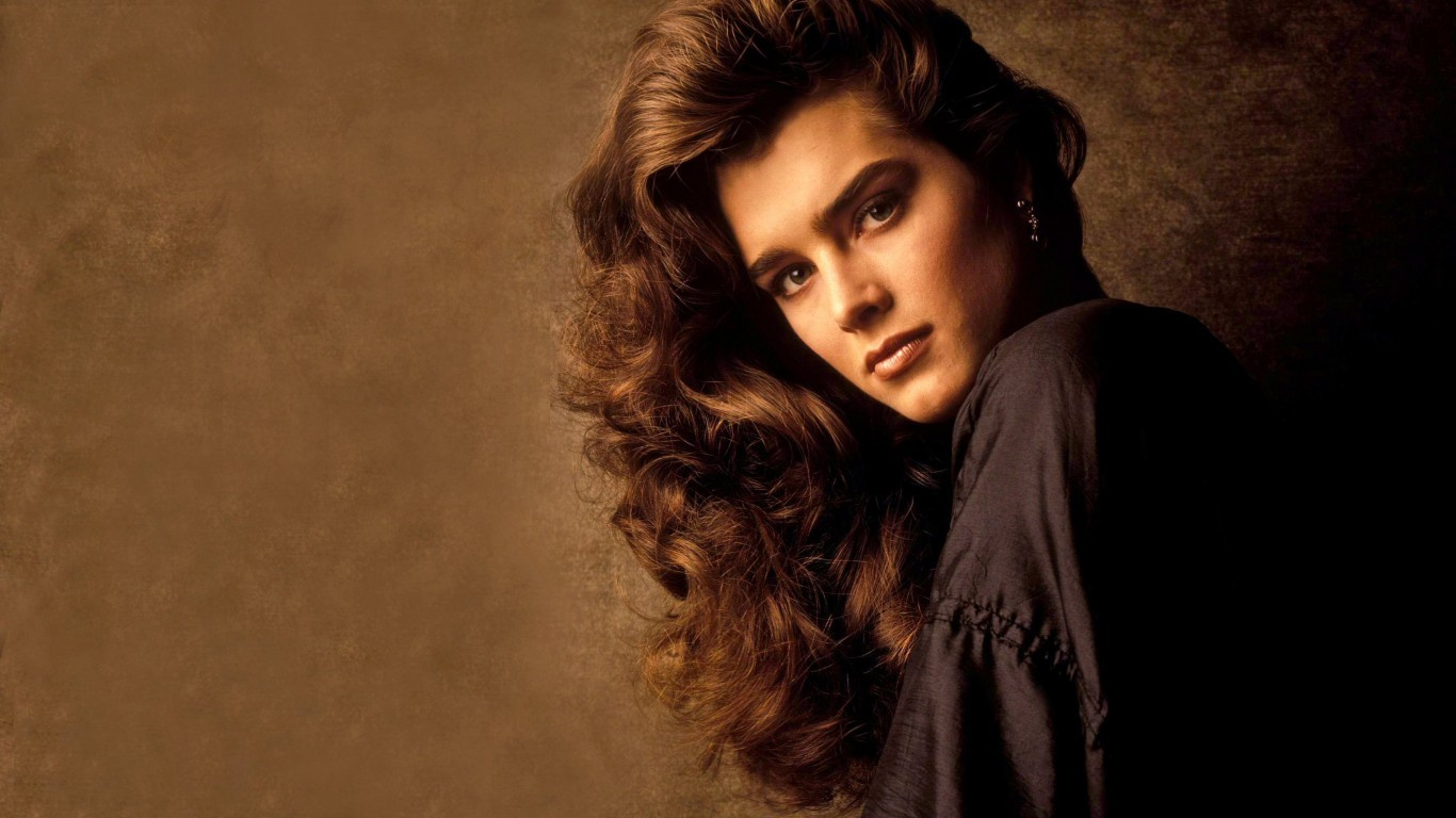 Фото: Брук Шилдс в молодости