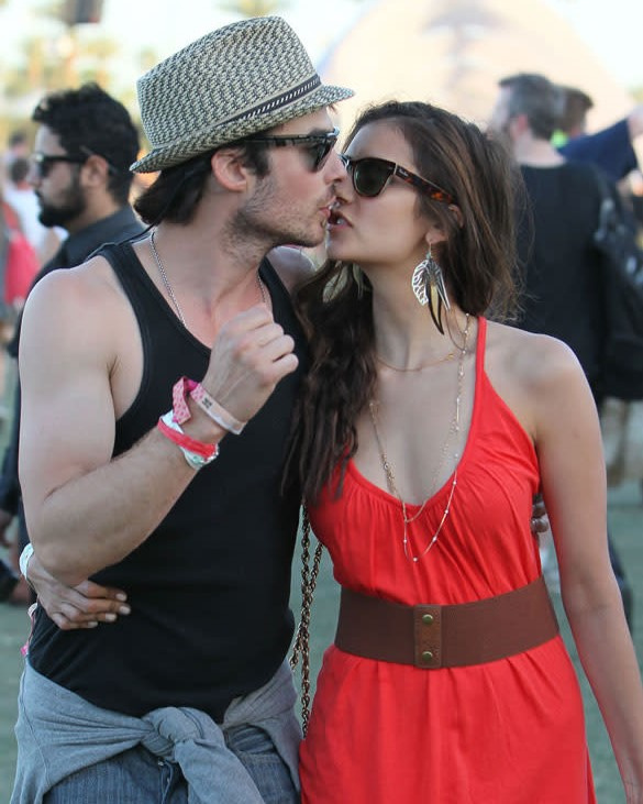 Нина Добрев и Йен Сомерхолдер