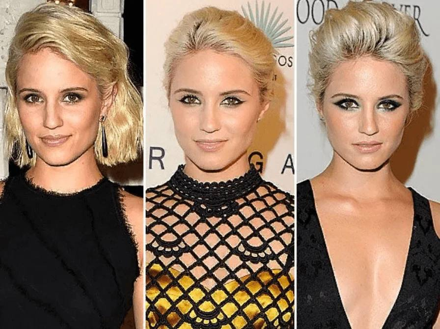 Фото: Дианна Агрон до и после