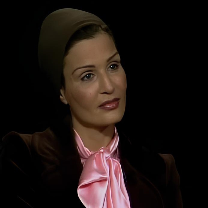 Шейха Моза в молодости