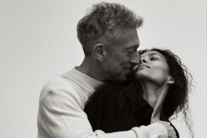 Тина Кунаки и Венсан Кассель