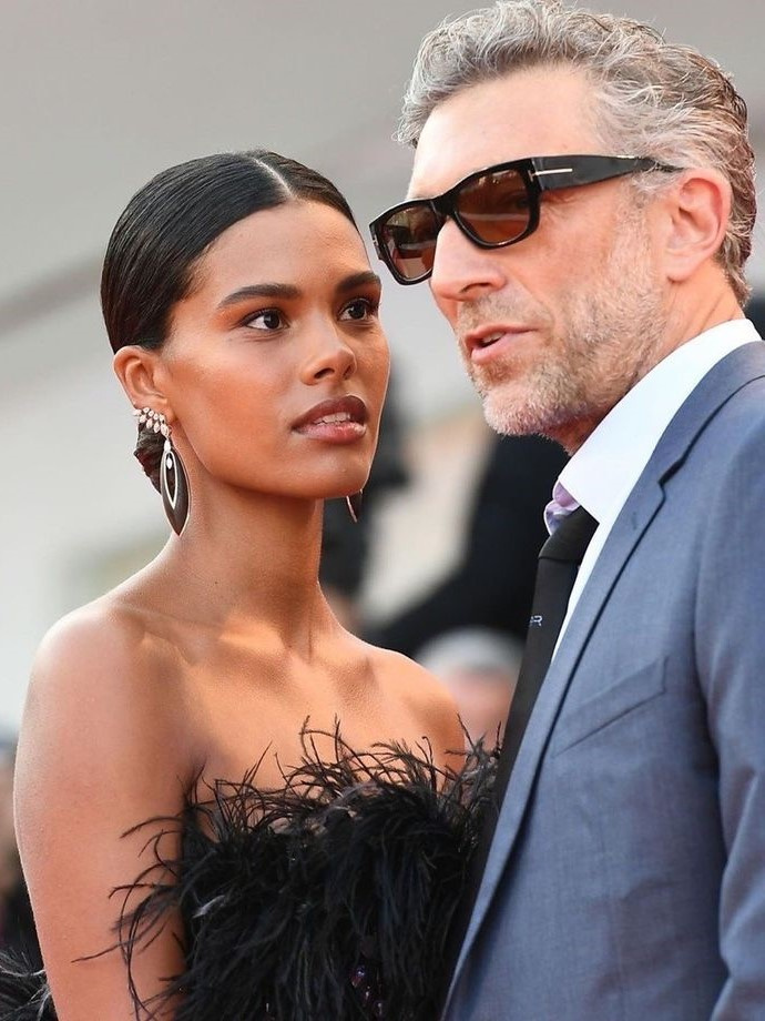 Тина Кунаки и Венсан Кассель