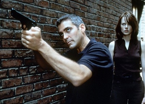 Джордж Клуни и Николь Кидман в фильме "Миротворец"