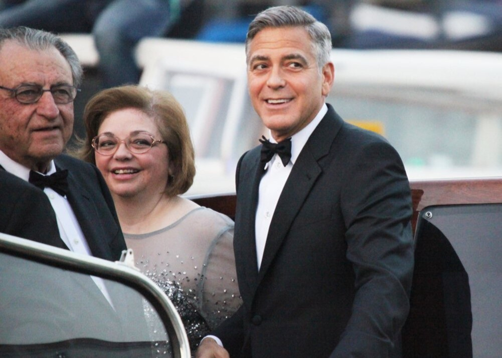 Джордж Клуни и Аделия Клуни