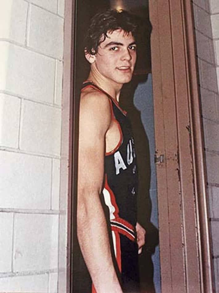 Джордж Клуни в молодости