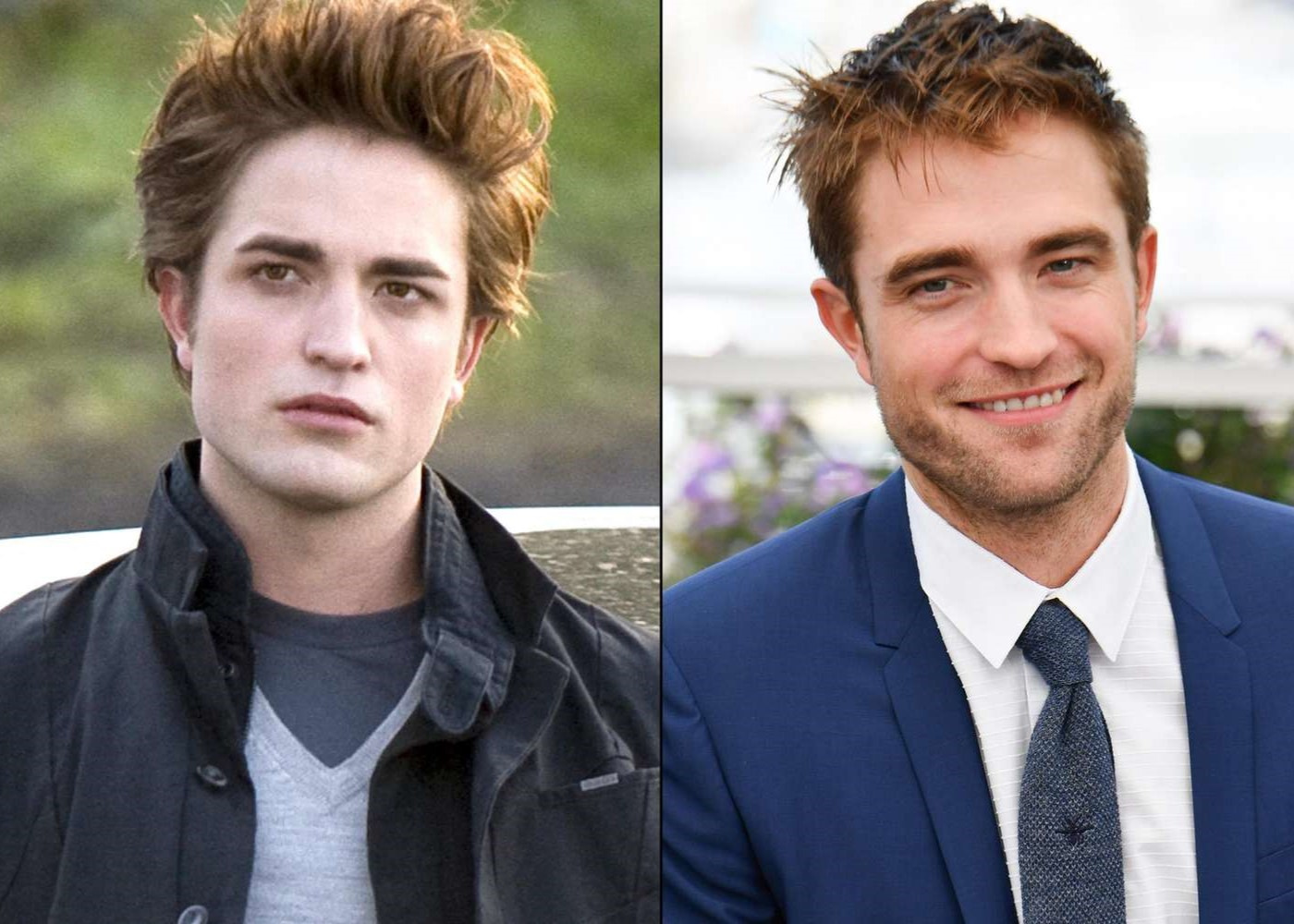 Роберт Паттинсон в молодости и сейчас