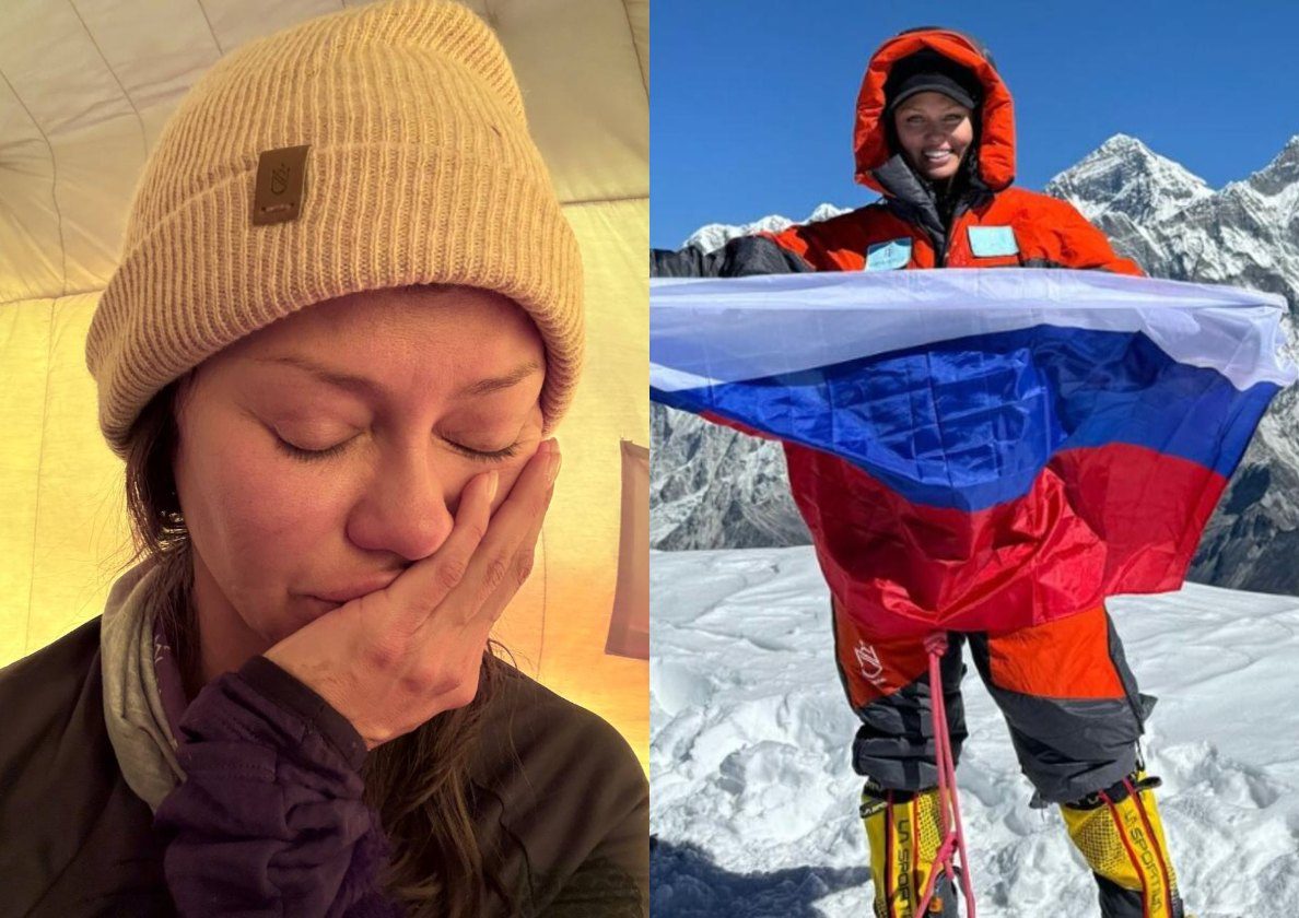 Виктория Боня на Эвересте