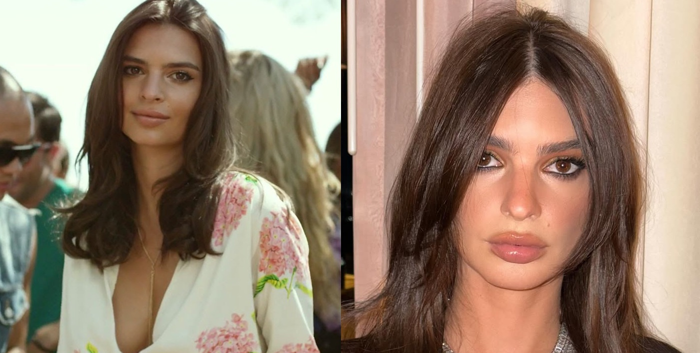 Эмили Ратаковски в фильме «128 ударов сердца в минуту» (2015) и в 2025 году